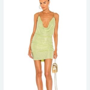 Bronx and Banco Lime Mini Dress